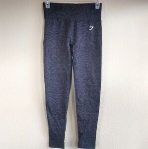 Gymshark size medium black and grey leggings